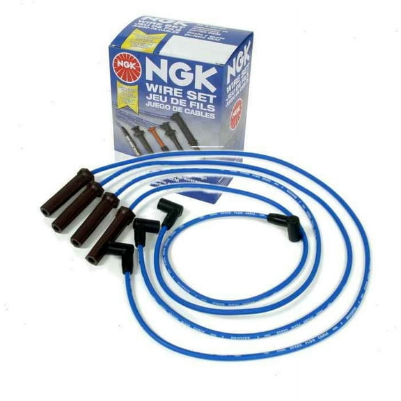 NGK Spark Plug Wire Set compatible with Isuzu Hombre 2.2L L4 1998-2000