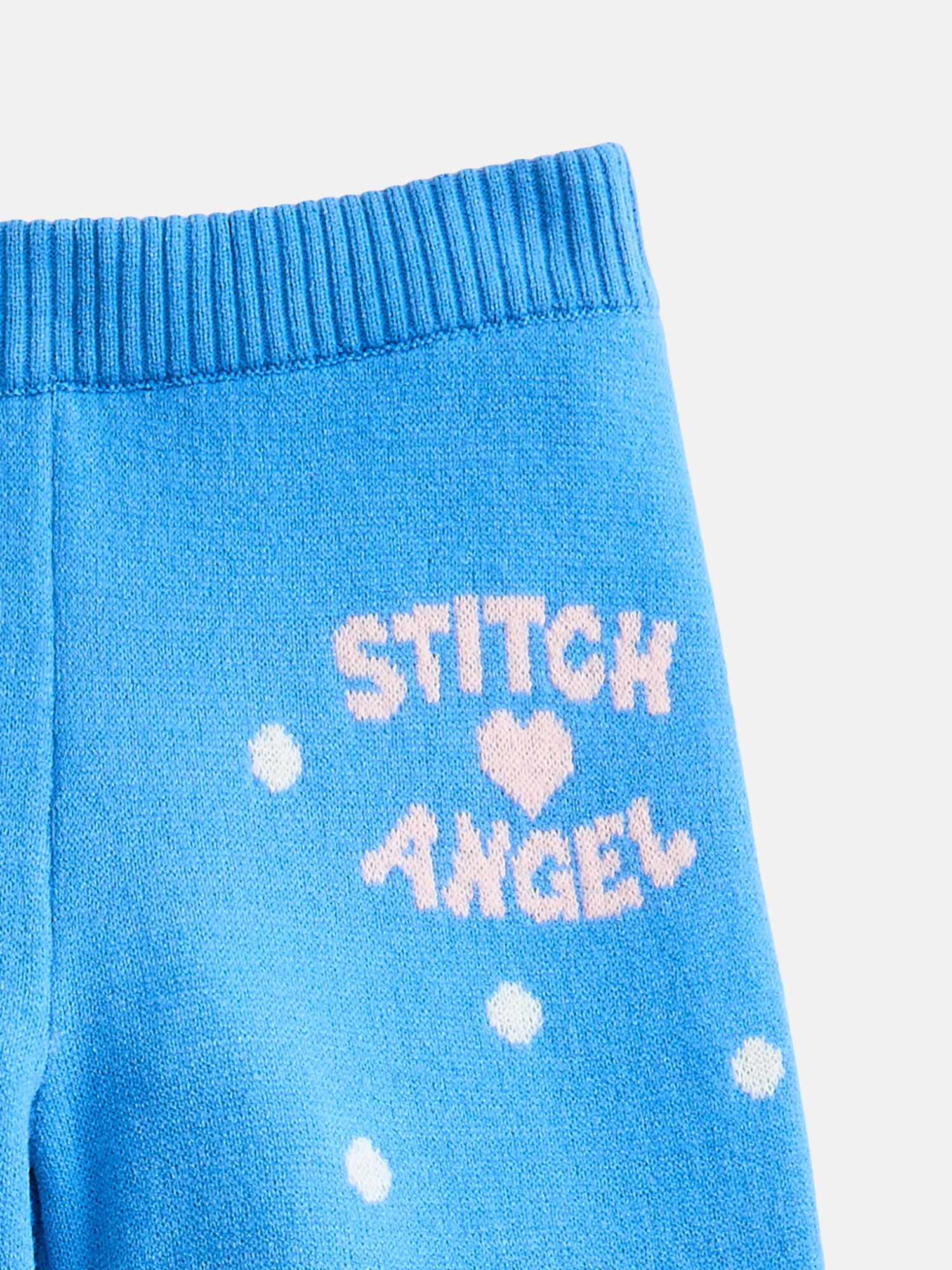 Stitch and Angel Girls' Jacquard Wide Leg Knit Pants, Sizes 4-16