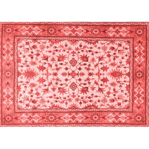 Ahgly Company Indoor Rectangle Persian Red Traditional Area Rugs, 8' x 10'