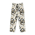 thumbnail image 4 of Xecao Snake Men's Straight Lounge Pajama Pants: The Ultimate in Comfortable Sleepwear, 4 of 9