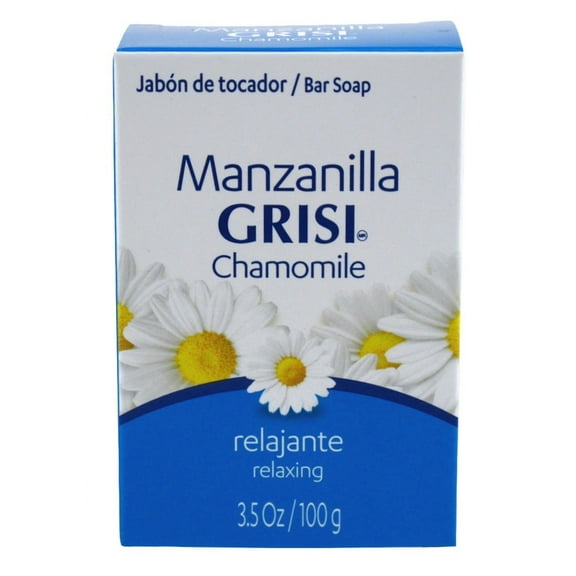 Grisi Bar Soap Chamomile Relaxing 3.5 Ounce (Pack of 3)