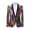 05 Multicolor, variant on Suit for Men Set Slim Fit 3 Piece Suit One Button Notched Lapel Solid Suit Jacket Pants Set Tuxedo for Prom
