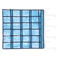 thumbnail image 1 of IFANLANDOR Organizador Colgante De Tela Azul Para Con Soporte Para Calculadora En Casa, 1 of 6