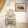 thumbnail image 3 of Illg, Cathy and Gordon 32x23 Gold Ornate Wood Framed with Double Matting Museum Art Print Titled - USA, Utah, Arches NP Delicate Arch at sunset, 3 of 4