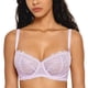 thumbnail image 5 of Sostén DOBREVA de Encaje Push Up Talla Grande Sin Relleno 42B Lila, 5 of 7