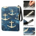 thumbnail image 4 of Game Card Storage Bag Collectible Trading Card Albums The 4-Pocket Card Binder With 50-Page Sleeve Can Hold 400 Game Cards Cartoon Anchor, 4 of 6