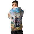 thumbnail image 5 of Welcome Spring Fairy French Bulldog in Flower Meadow All Over Print 3D Hoodie Unisex Merch Hoodies Dog Lover Gifts - 13002, 5 of 6