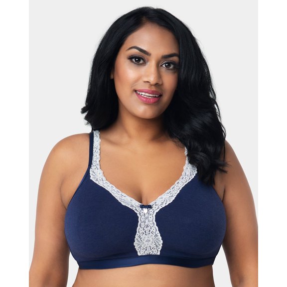 Cotton Luxe Unlined Wire-Free - Navy - Final Sale!