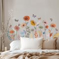 thumbnail image 5 of Boho Florid Wall Sticker Wildflower Wall Art Stickers Nursery Flowers with Butterfly Decals DIY Vinyl Art for Bedroom Classroom Kid's Room Playroom Wallpaper Decoration, 5 of 9