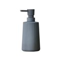 thumbnail image 3 of Dispensador manual de jabón líquido, botella de champú rellenable vacía, contenedor para lavado de manos Gris, 3 of 8