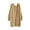 Gold, variant on Long Cardigans for Women Open Front Long Sleeve Hooded Knit Cardigan with Pockets Solid Color Casual Fall Trendy Sweater Coats