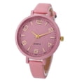 thumbnail image 4 of Montre-bracelet Analogique en Faux Cuir à Quartz pour Femmes, Décontractée, à Carreaux, 4 of 4