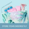 Ziploc Brand Boho Collection Accessory Bags (5 Essential and 5 Skinny), 10 Total Bags