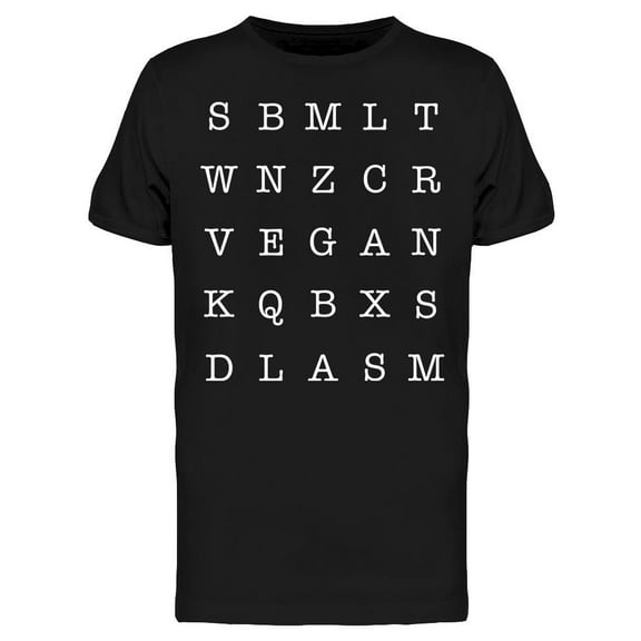 Words Vegan Men's T-shirt