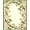 Beige, Pattern 3, variant on ODIKA 4'x6' Machine Washable Non-Slip Area Rug, Refined With Decorative Floral Edge and Leaf Accents High Traffic Rug, Beige, 62294