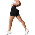 thumbnail image 4 of NVGTN Pantalones cortos lisos sin costuras de LICRA para mujer, medias de entrenamiento suaves, trajes de Fitness, pantalones de Yoga, ropa de gimnasio, 4 of 4