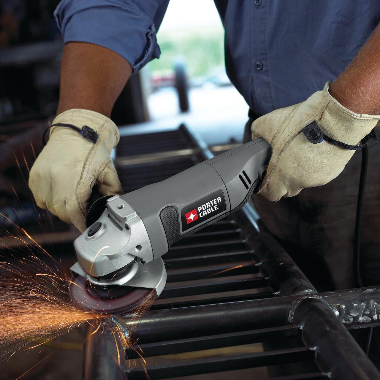 PORTER CABLE PC750AG 7.5-Amp 4.5-Inch Angle Grinder