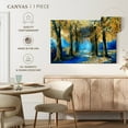 thumbnail image 5 of Elephant Stock Abstract Forest Wall Art - Horizontal Canvas Wall Art - Living Room Wall Decor - Nature Canvas - Brown And Orange Decor - 48" x 32", 5 of 8