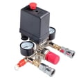 thumbnail image 2 of Air Compressor Parts Control Valve Manifold Regulator With Gauge Pressure Switch, 2 of 11