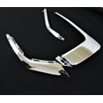 thumbnail image 3 of 3 pc set front Bumper RH chrome trim molding insert fits 2016 -19 Outlander, 3 of 7