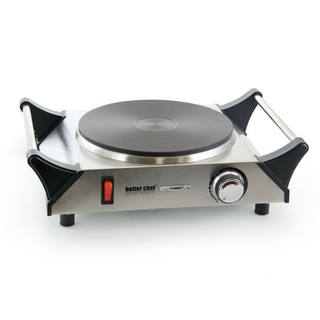 Better Chef Portable Stainless Steel Solid Element Single Electric
