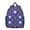 Baseballs and Gloves, variant on Baseballs and Gloves Blue Pattern Backpack for School, Cute School Bag with Adjustable Shoulder Straps and Padded Back, 13.8"x11.4"x6"