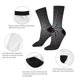 thumbnail image 4 of Fotbe Black Spider On Web Calcetas Largas con Estampado para Hombre y Mujer – Calcetas de Compresión Transpirables y Elásticas, Viajar y Uso Diario Talla 5-11, 4 of 6