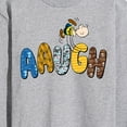 thumbnail image 3 of Peanuts - Aaugh Pattern Charlie Brown - Men's Long Sleeve T-Shirt, 3 of 6