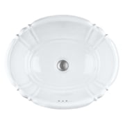 proflo pf1125wh 17-1/4 self rimming bathroom sink