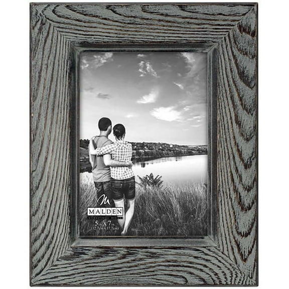 Malden 5x7 Newport Black Wash Frame