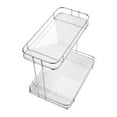 thumbnail image 3 of GUOOL Countertop Organizer Spice Bottle Stand Plates Bathroom Storage Stand for Dining Argent, 3 of 9