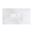 thumbnail image 5 of 20 in. Rectangular White Finish Ceramic Undermount Vanity Sink, 5 of 6