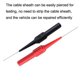thumbnail image 3 of Auto Repair Test Multimeter Pen, Color: Red + Black, 3 of 5