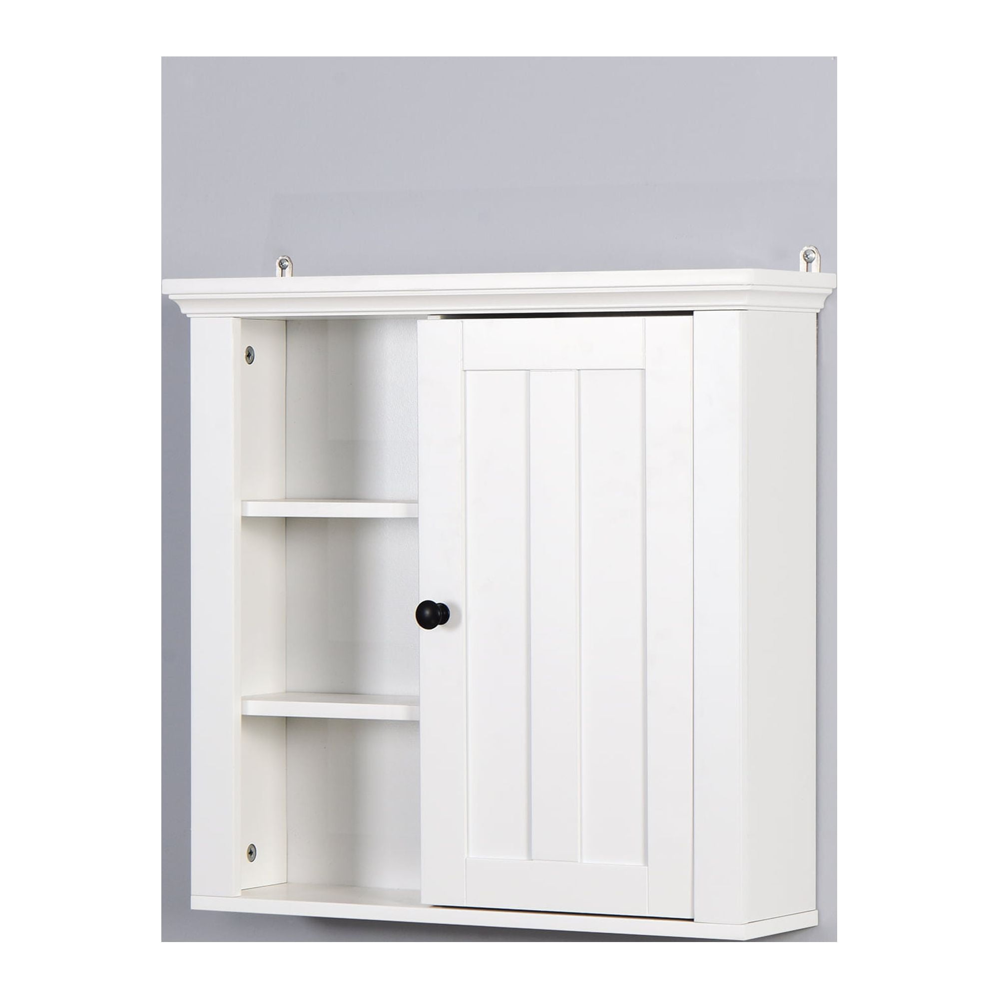 MAYEERTY Bathroom Wooden Wall Cabinet with Adjustable Shelf – Space-Saving Storage