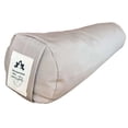 thumbnail image 1 of Bolster para Yoga Beige Orgánico 62x16cm Cojín Cilíndrico para Restorative Yoga, Meditación, Pilates y Estiramientos Funda Lavable Hecho a Mano con Materiales Naturales, 1 of 3