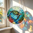 thumbnail image 6 of Acrylic Jigsaw Puzzle Suncatcher, Suncatcher Puzzle, 83 Pieces Acrylic Puzzle Window Hanging, Colorful Stained Glass Acrylic Sun Catcher Decor, for Women Mom, 6 of 6