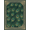 Green Gold, Pattern 4, variant on ODIKA Vintage Watercolor Plume Scrolls Classical Bathroom Ornamental Refined for Playroom, Bedroom, Reading Nook, Pet Friendly & Kids Safe Play