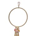 thumbnail image 2 of CBFFDC Pet Sewing Parrot Sewing Toy Bite Resistant Rope for Cockatiels Conures Parakeets Triangle Round Hanging Perch Pet Supplies, 2 of 7