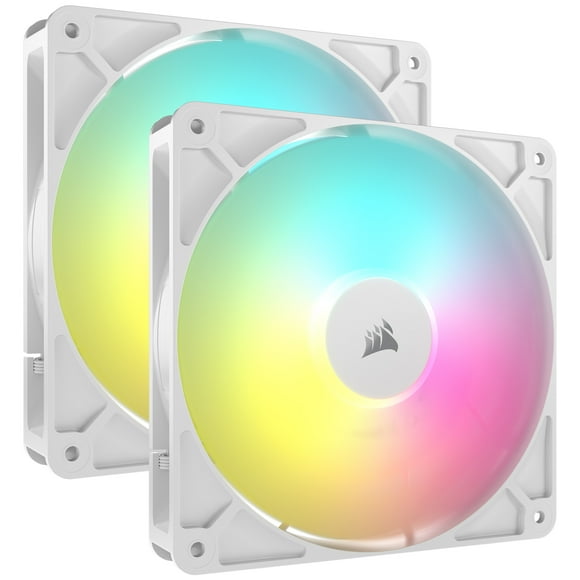 Corsair - CORSAIR RS140 ARGB Dual Pack - case fan