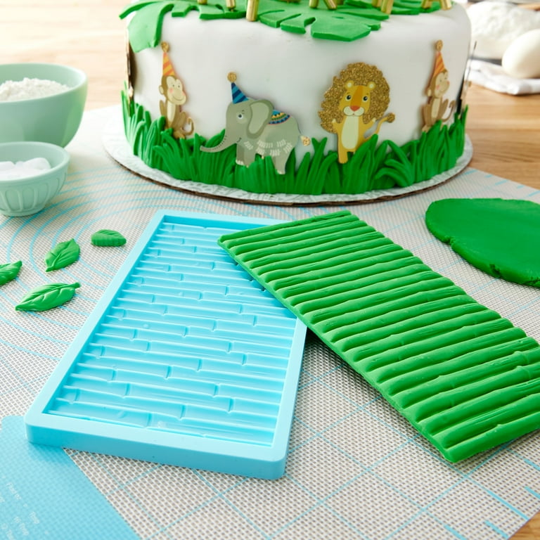 8 x 4 Bamboo Silicone Fondant Mold by Celebrate It