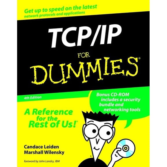 Pre-Owned TCP/IP for Dummies? [With CDROM] (Paperback) 0764507265 9780764507267