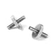 thumbnail image 3 of 2 Tornillos de Ajuste Del Puente de Guitarra Mandolina Ruedas de Niquelado, 3 of 7