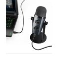 thumbnail image 3 of Micrófono USB, micrófono de condensador para juegos para PC/ps4/5/portátil/teléfono 4 modos de sonido, cancelación de ruido y reverberación, Plug and Play, control de volumen, para transmisión, 3 of 5
