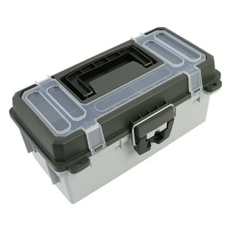 Plano 6 Tray Tackle Box 76 Comp Green/BGE 9606-02 - Walmart.com