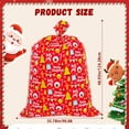 thumbnail image 7 of GuassLee 3 Pack Large Christmas Gift Bags - 49" x 35.5" Xmas Jumbo Plastic Present Wrap Bags Reusable Party Favor Bags with Gift Tag Cards for Xmas Huge Gifts Decorations Holiday Gift Giving, 7 of 7