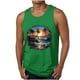 thumbnail image 1 of Casual Tops de Verano de la Moda de los Hombres sin Mangas Impreso Cuello Redondo, Camisa Ligera Y Cómoda para Diario, 1 of 5