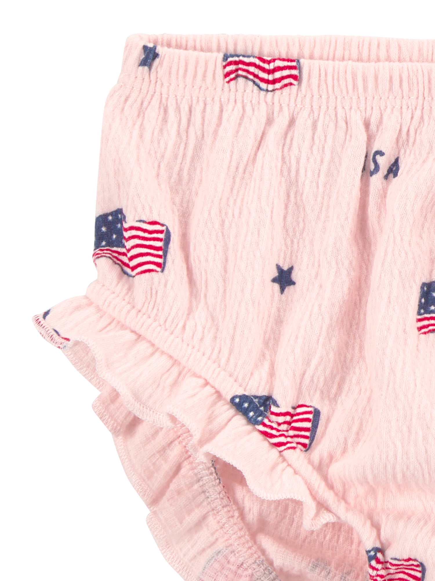 Carter's Child of Mine Baby Girl  Patriotic Outfit Set, 2-Piece, Sizes Preemie-12 Months