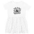 thumbnail image 3 of Inktastic Just a Girl Who Loves Gymnastics Girls Toddler Dress, 3 of 5