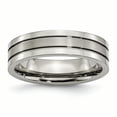 thumbnail image 1 of Titanium 6mm Wedding Band Ring Man  For Dad Mens  For Him, 1 of 10