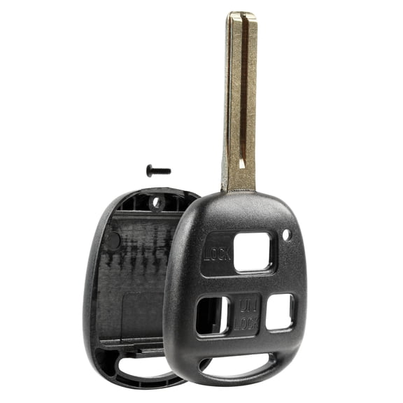 KeylessOption Keyless Entry Remote Fob Uncut Car Master Ignition Key Blade For Lexus RX330 RX350 RX400h RX450h, HYQ12BBT